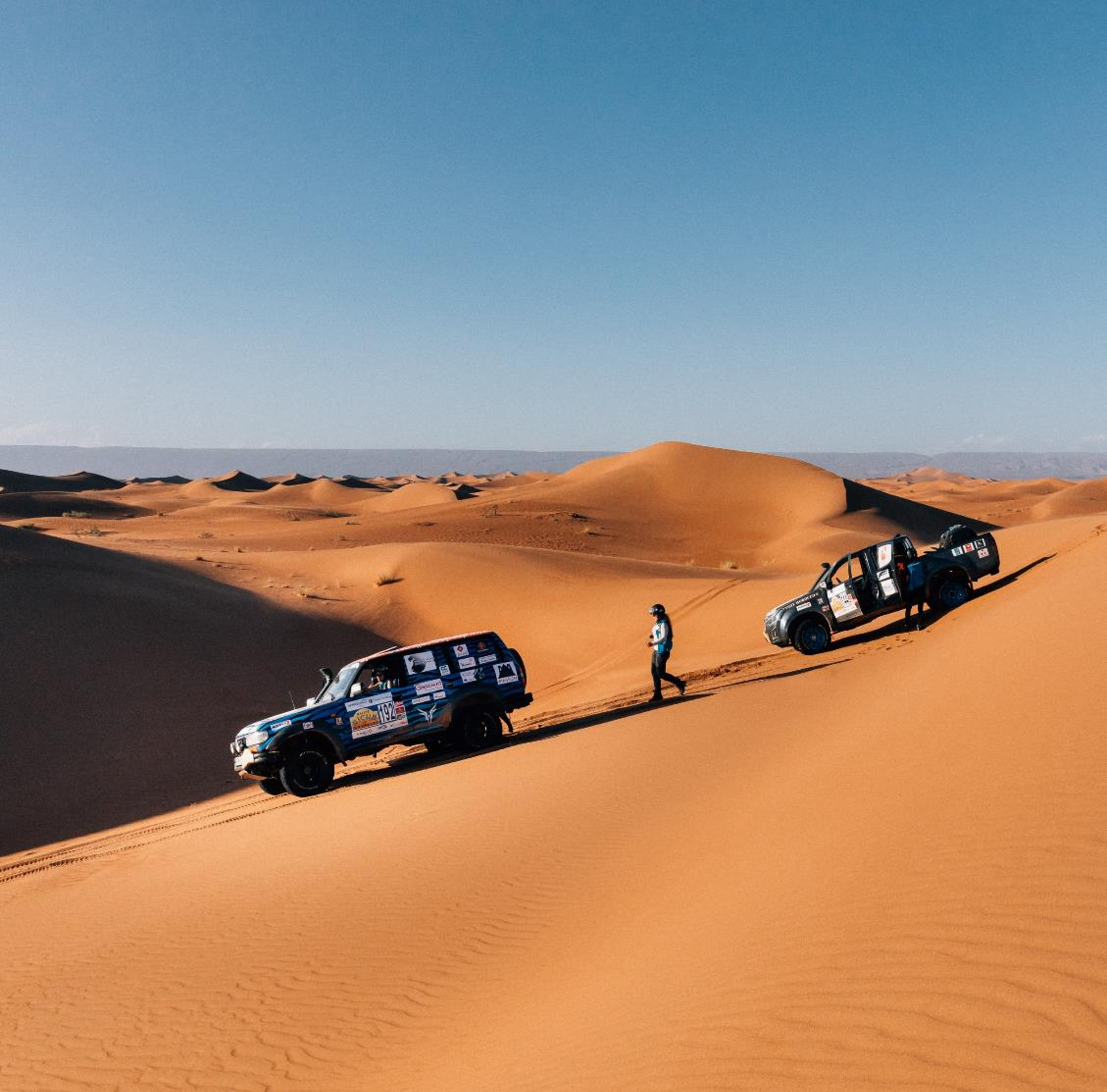 Navigation à la carte et à la boussole lors du Rallye Aïcha des Gazelles